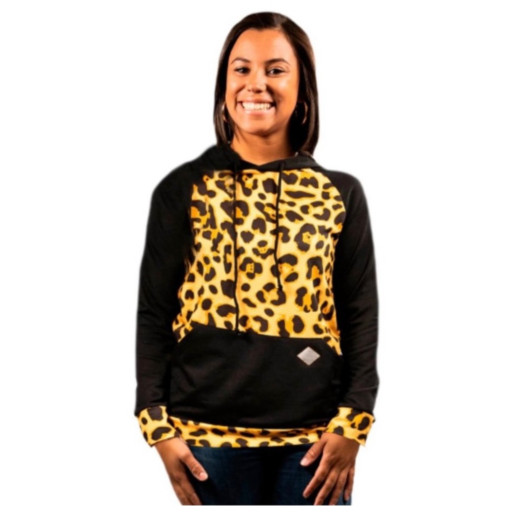 Simply Southern Leopard Hoodie